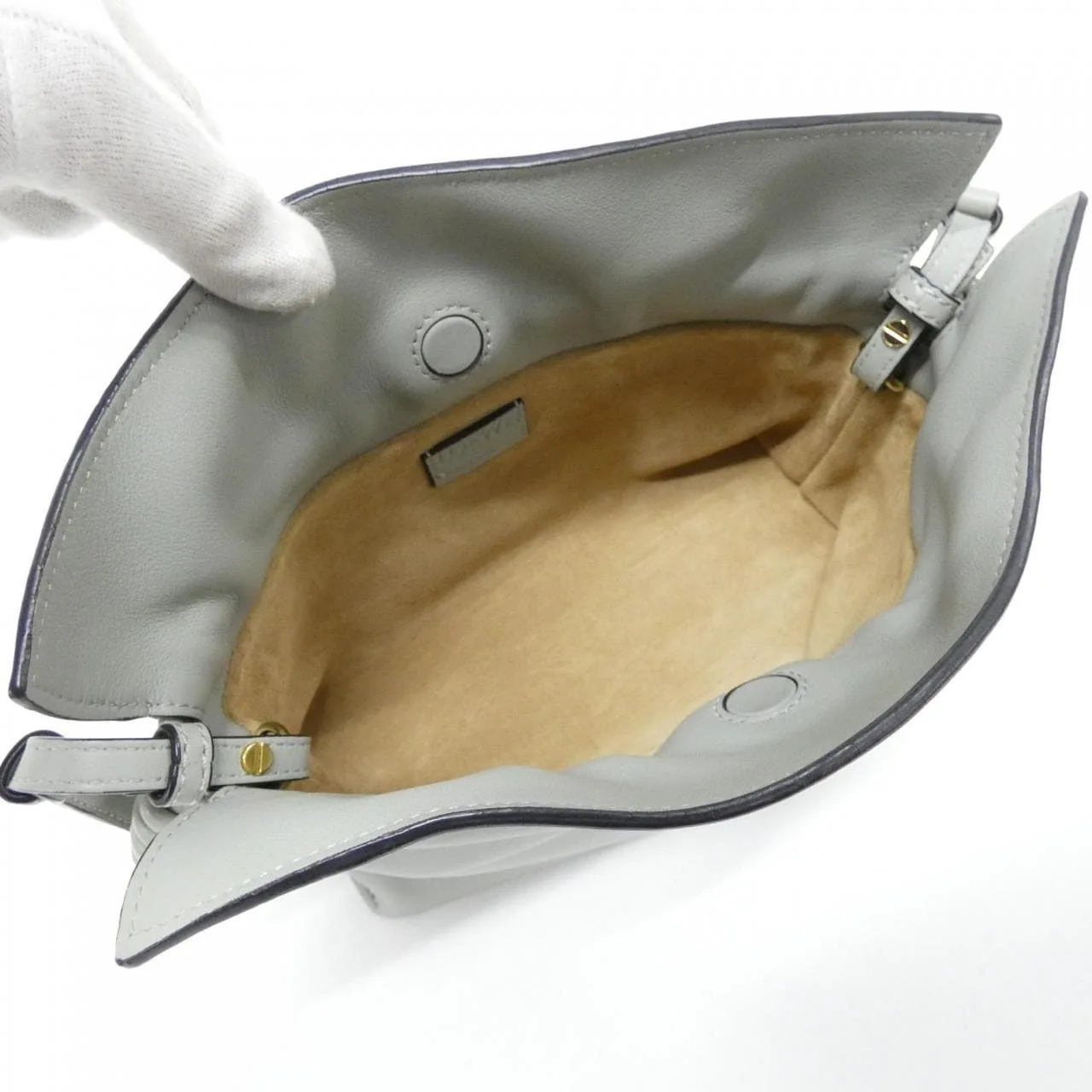 LOEWE Flamenco A411FC2X17 Handbag Black Rank A - Thumbnail 8