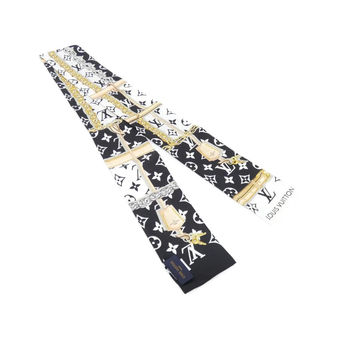 LOUIS VUITTON M78656 Scarf Monogram Black