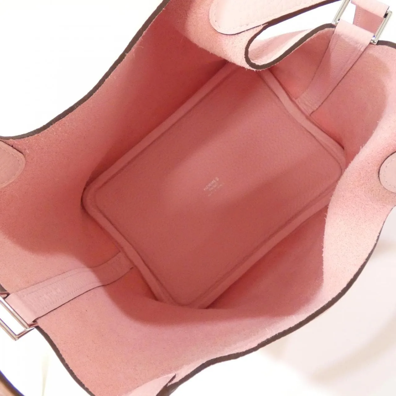 HERMES 056289CK Handbag Clemence Clemence Leather - Thumbnail 5