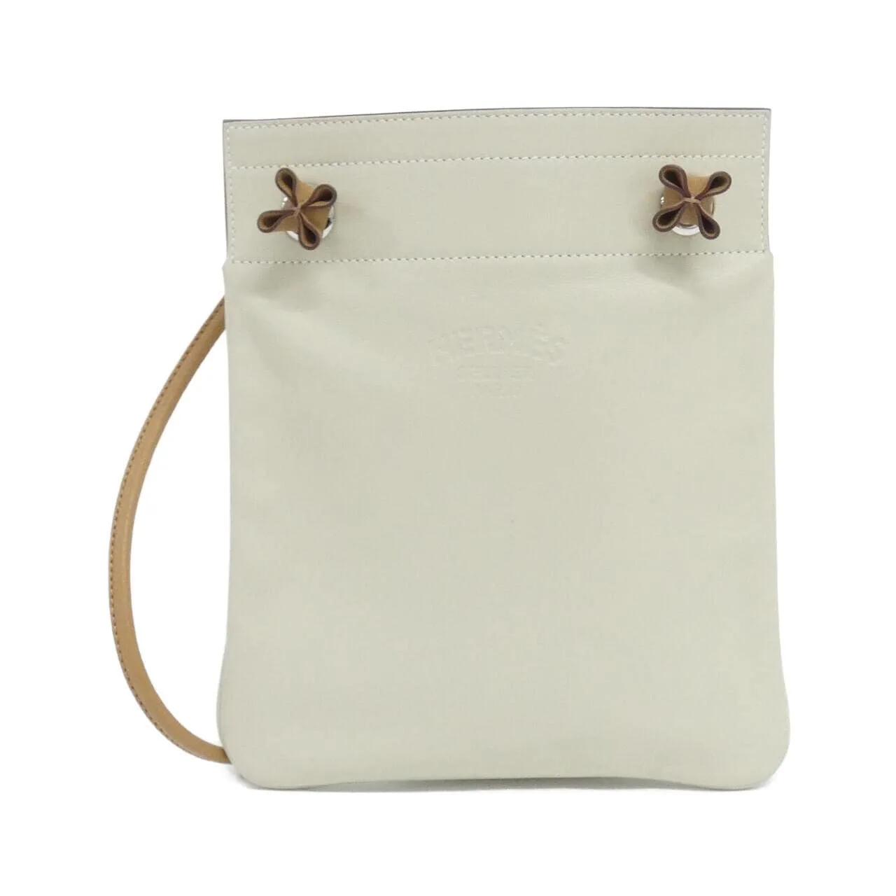 HERMES Aline 082305CK Shoulder Swift Black