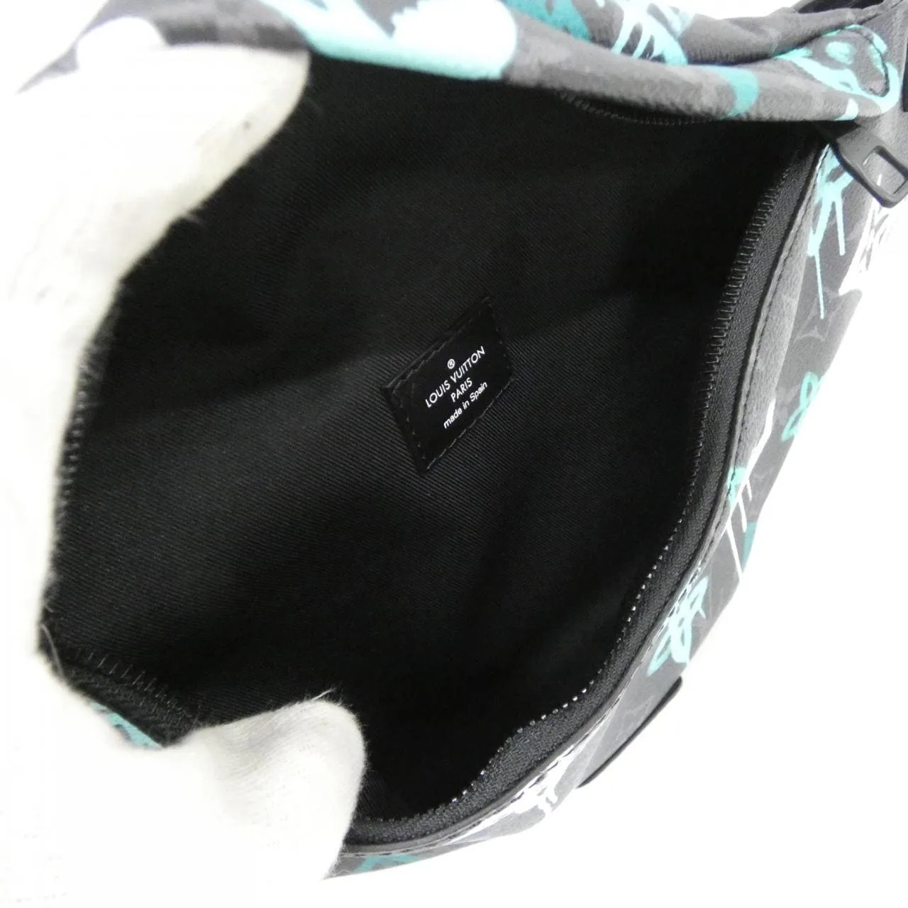 LOUIS VUITTON Discovery M21397 Shoulder Monogram 黑色 Monogram 中古品A - 縮圖 5