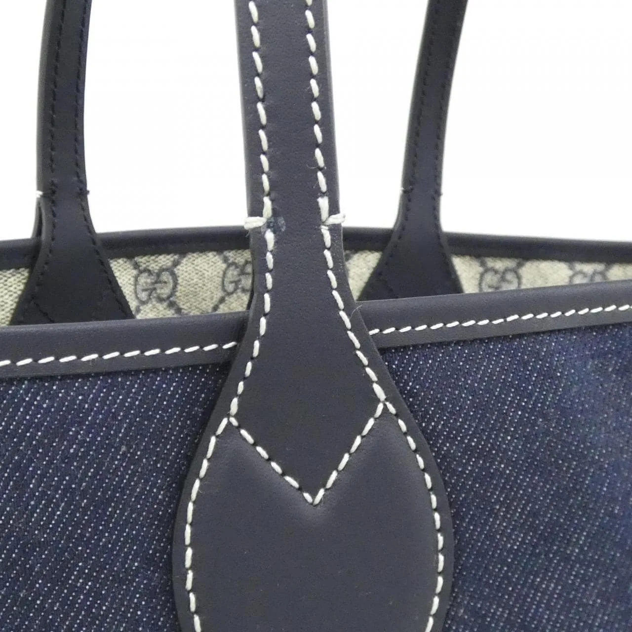 GUCCI 820496 FAD3J Handbag Canvas Black Canvas Rank A - Thumbnail 6