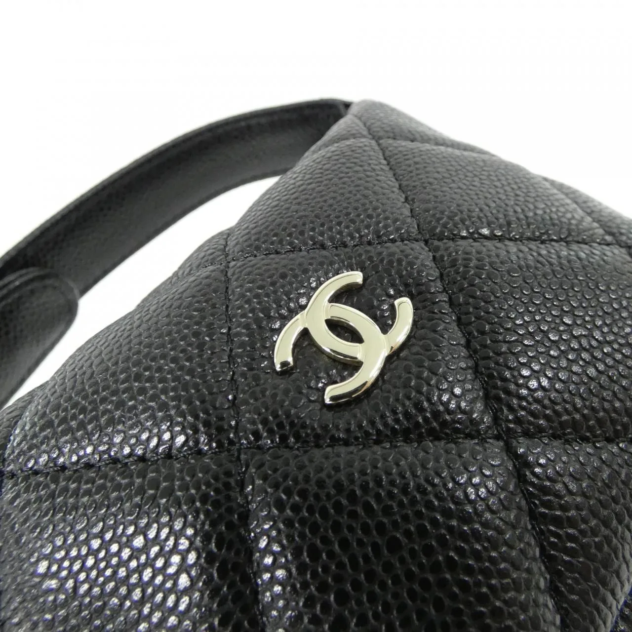 CHANEL AP5037 Key Case Grained Calfskin Black Grained Calfskin Rank A - Thumbnail 3