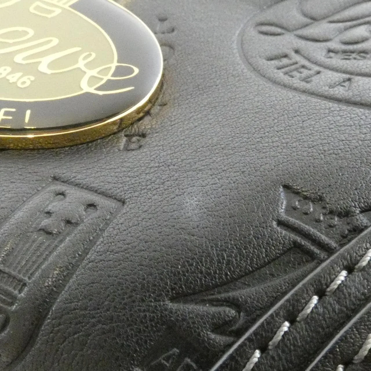 LOEWE Shoulder Leather Black Leather Rank A - Thumbnail 5