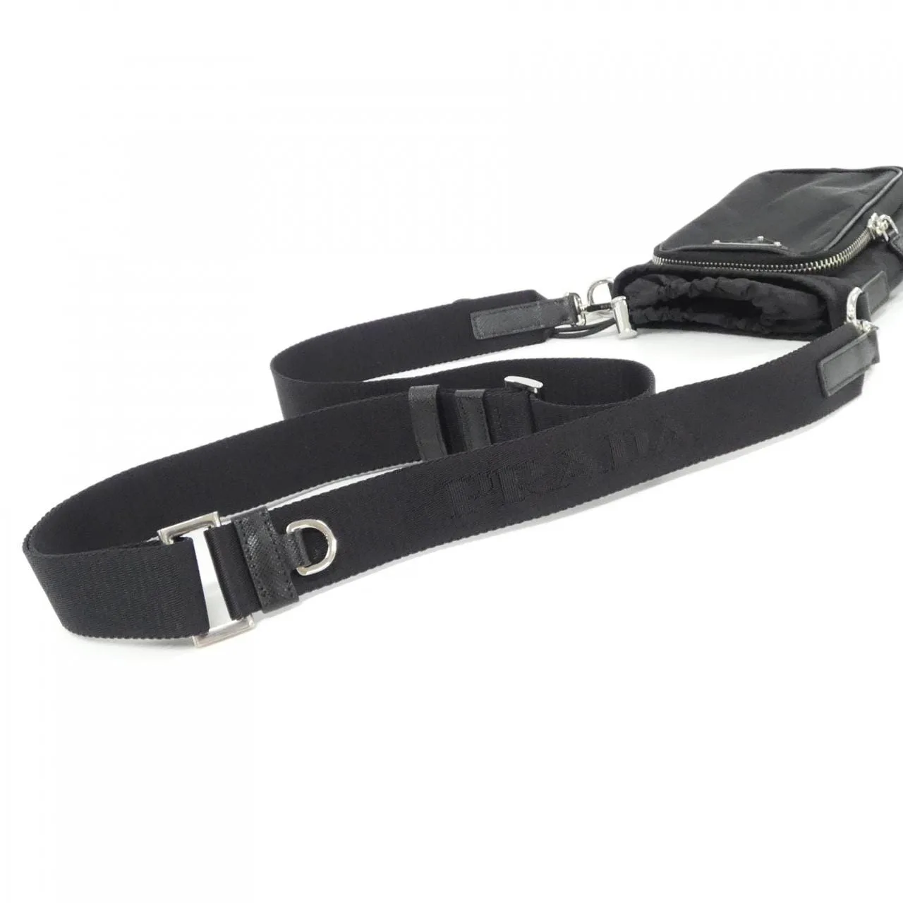 PRADA 2ZH155 Wallet Black Rank A - Thumbnail 6