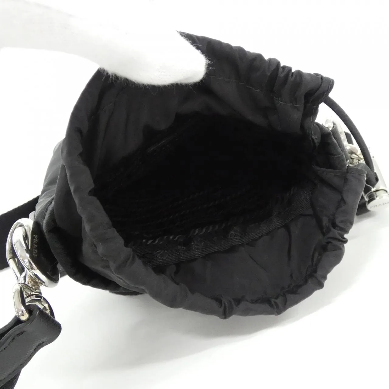 PRADA 2ZH155 Wallet Black Rank A - Thumbnail 7