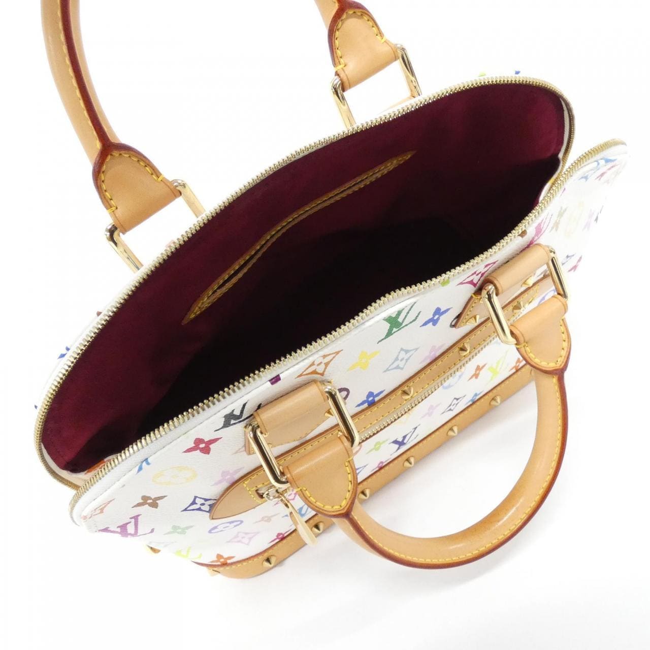 LOUIS VUITTON Alma M92647 Handbag Canvas Multicolor Canvas - Thumbnail 7