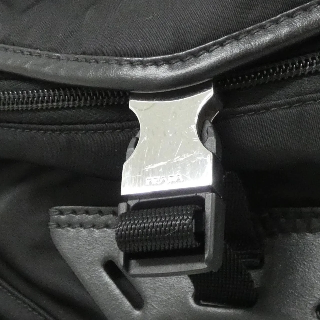 PRADA 2VD062 Shoulder 黑色 中古品A - 縮圖 5