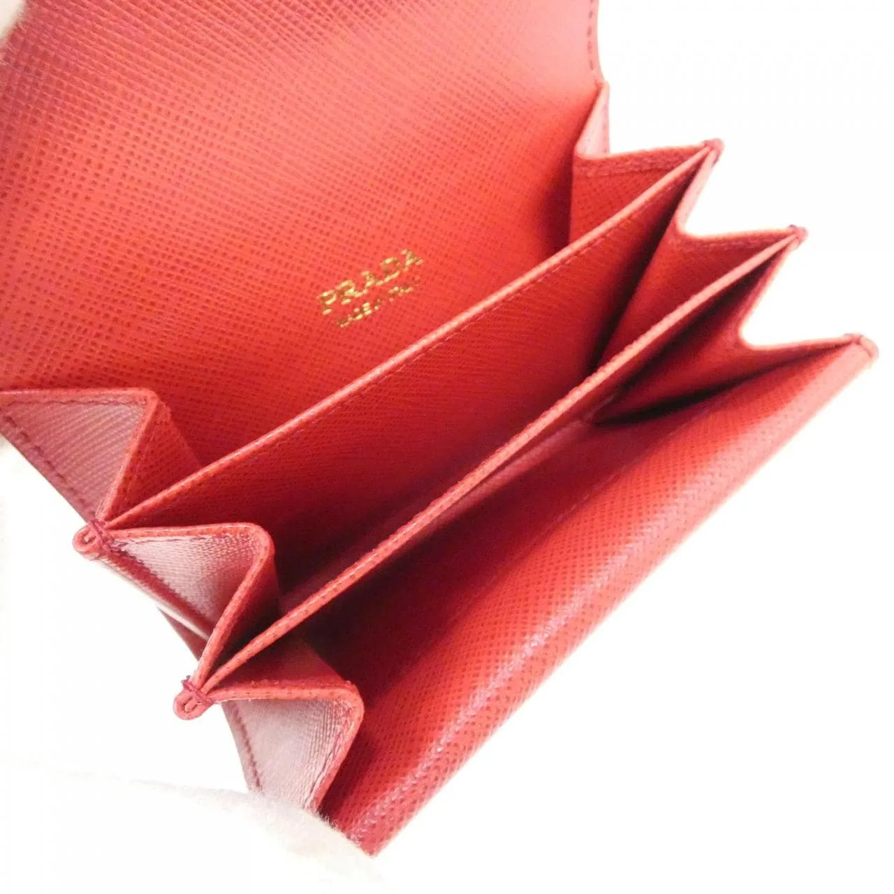 PRADA 1MH027 Card Case Black Rank A - Thumbnail 5