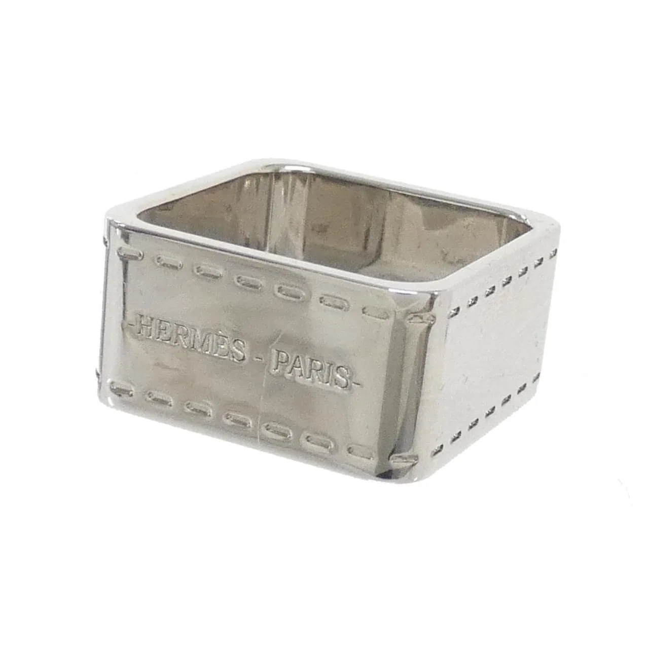 HERMES 601463S Scarf Silver Rank A - Thumbnail 2