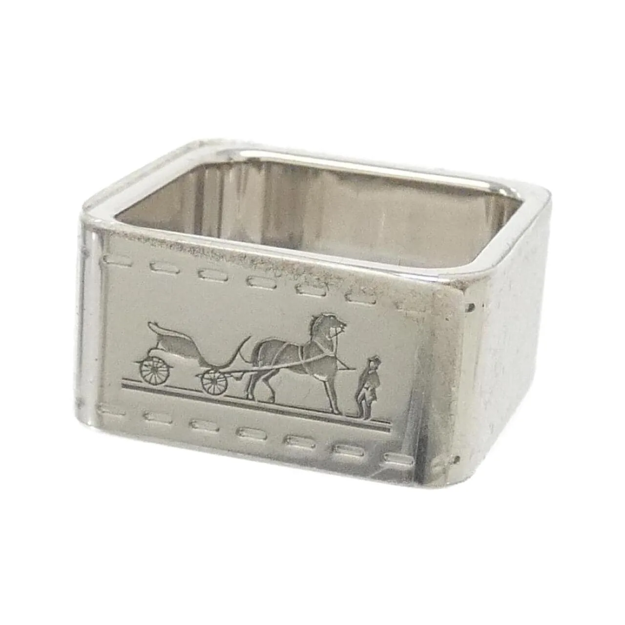 HERMES 601463S Scarf Silver