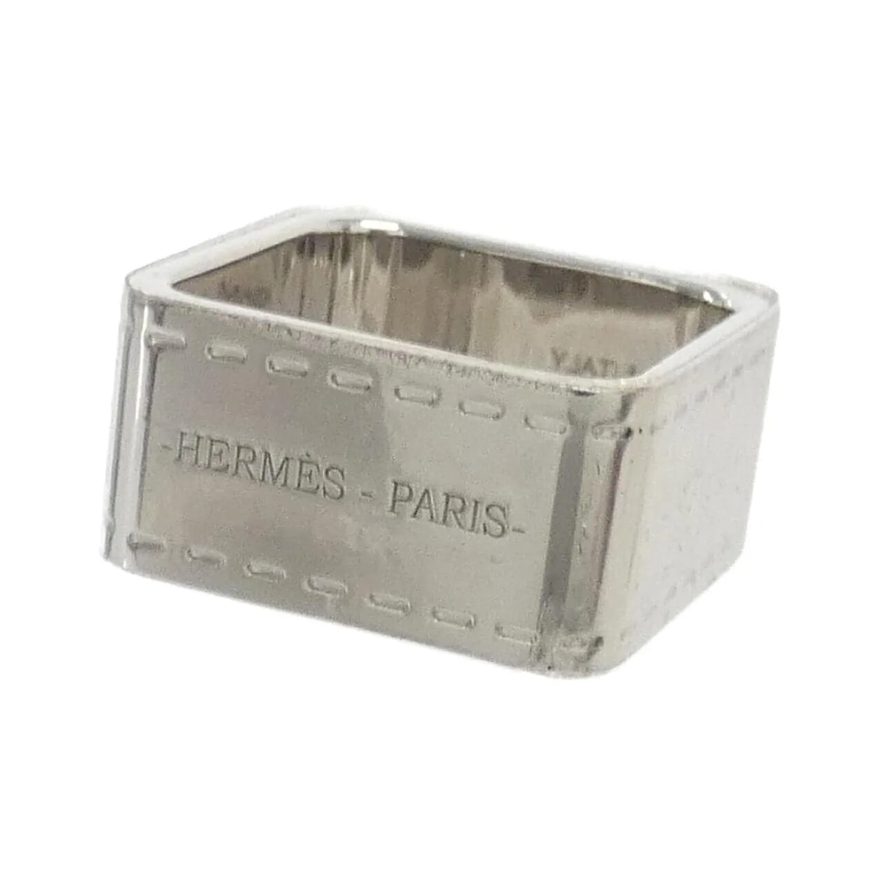 HERMES 601463S Scarf Silver Rank A - Thumbnail 2