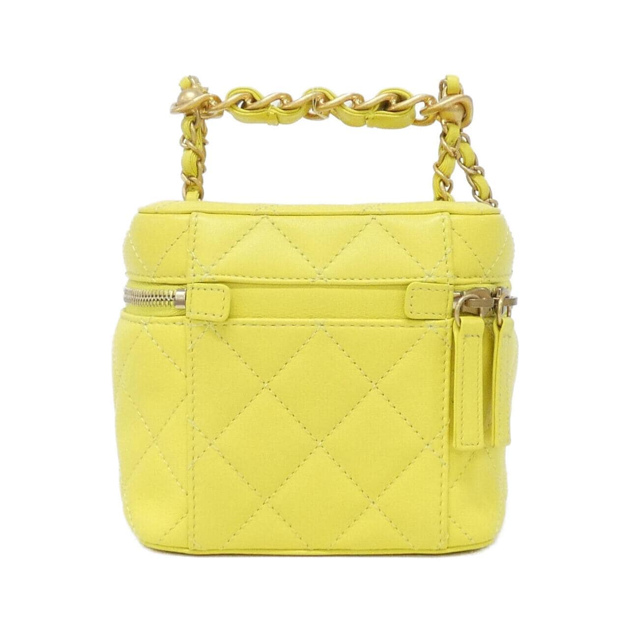 CHANEL Chanel 22 AS3228 Handbag 黃色 中古品A - 縮圖 2