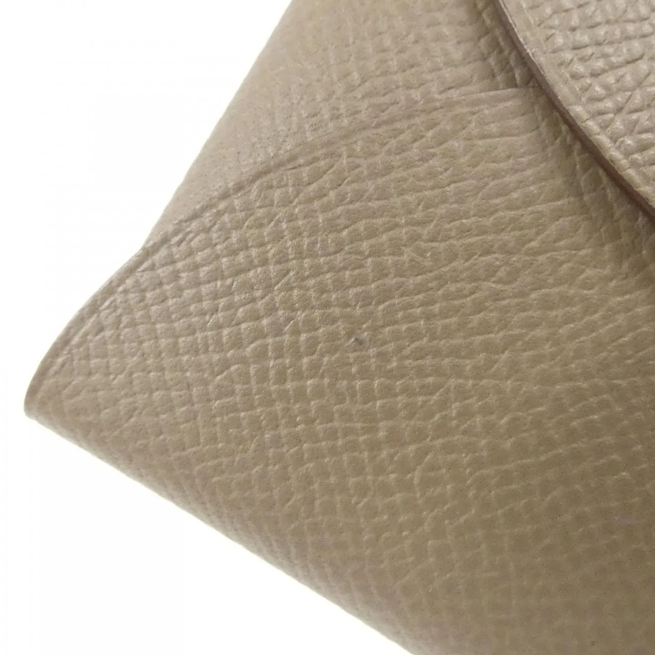 HERMES 083035CK Coin Case Epsom Etoupe Epsom 皮 中古品A - 縮圖 4