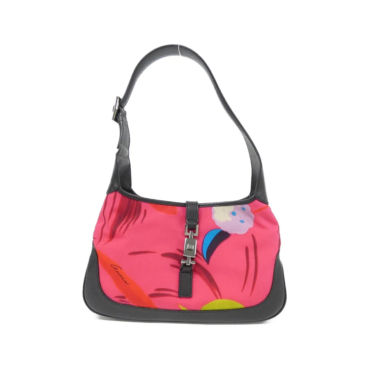 GUCCI 001 9735 肩背包 帆布 Pink