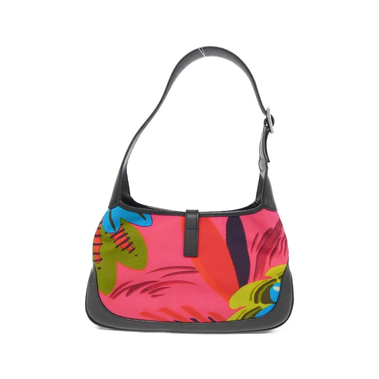 GUCCI 001 9735 肩背包 帆布 粉色 帆布 中古品A - 縮圖 2