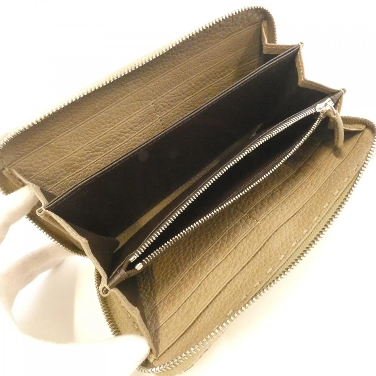 FENDI 7M0210 AP3B Wallet 黑色 中古品A - 縮圖 8