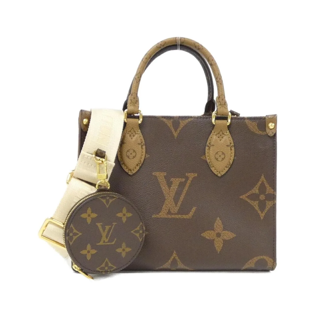 LOUIS VUITTON OnTheGo M46373 Handbag Monogram