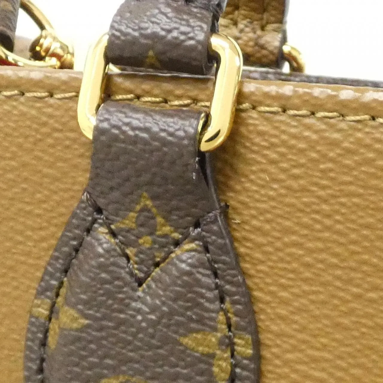 LOUIS VUITTON OnTheGo M46373 Handbag Monogram Black Monogram - Thumbnail 6
