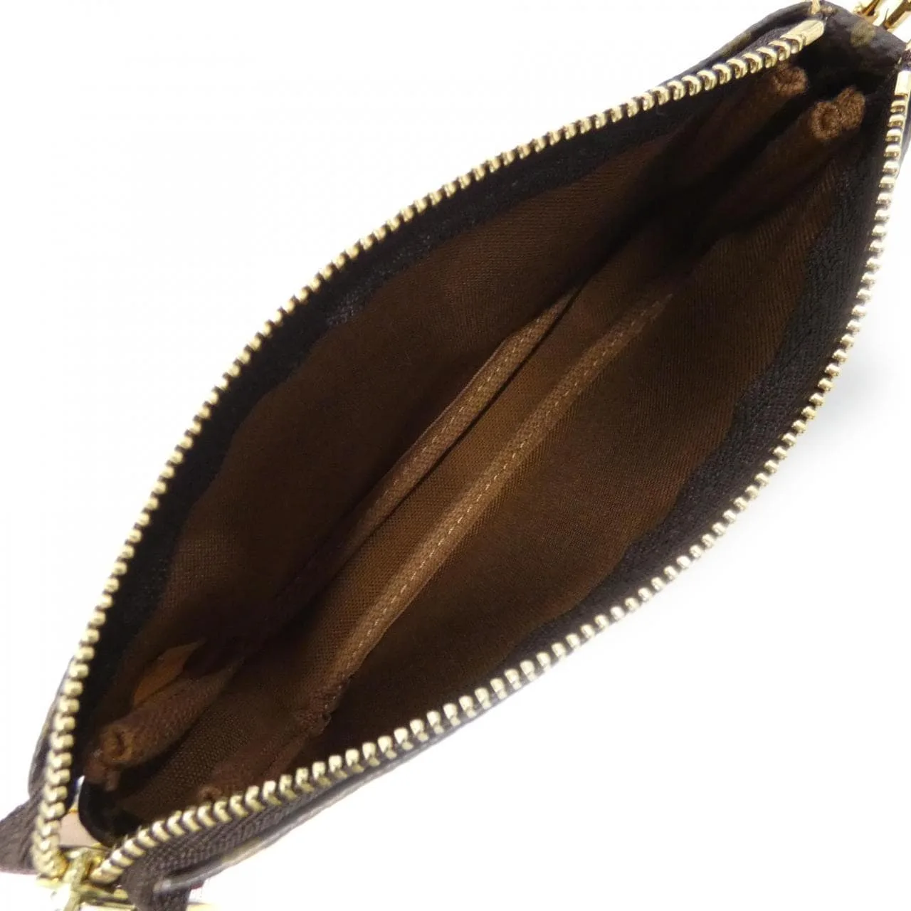 LOUIS VUITTON Pochette M58009 Pochette Monogram 黑色 Monogram 中古品A - 縮圖 5