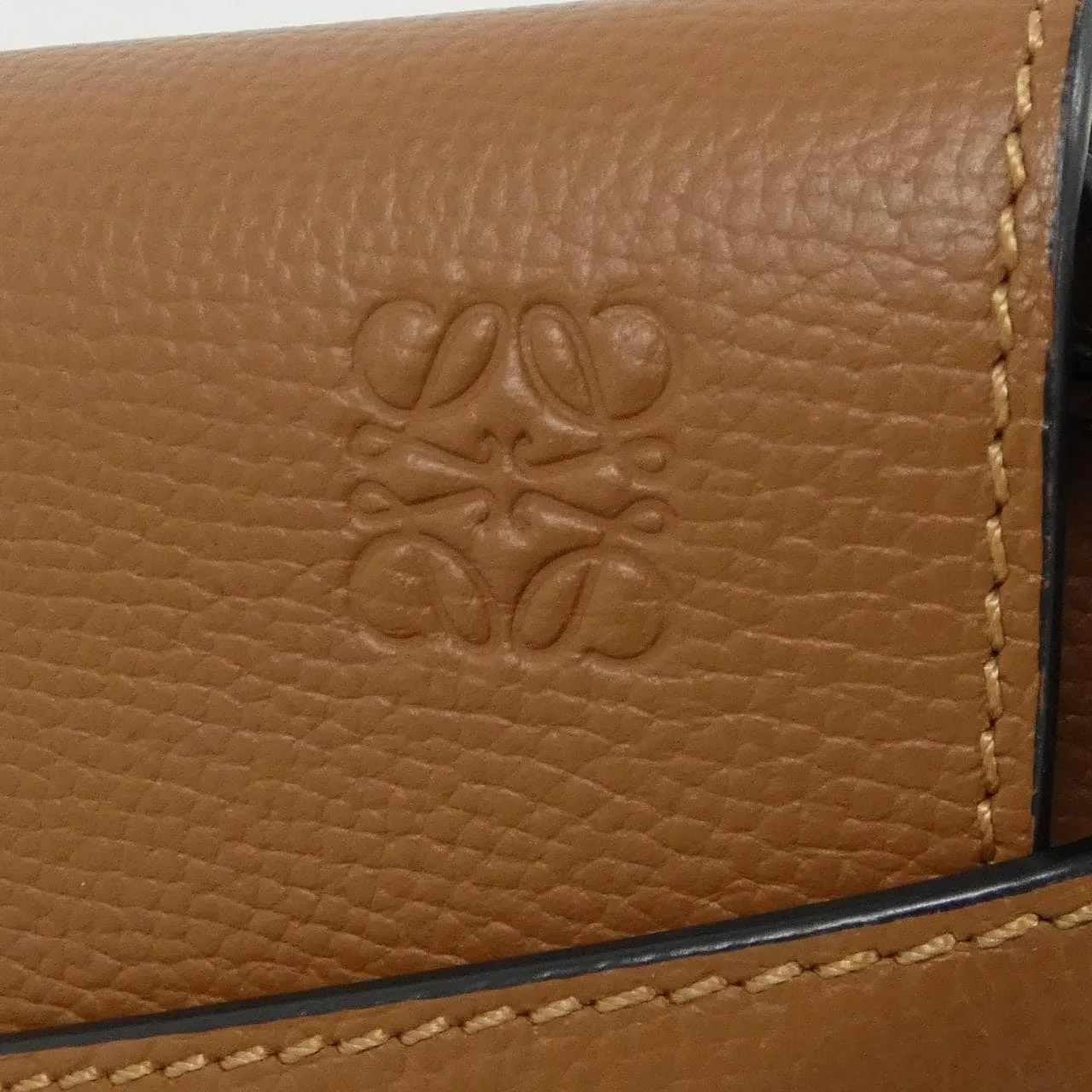 LOEWE Gate A650N46X02 Shoulder 黑色 中古品A - 縮圖 4