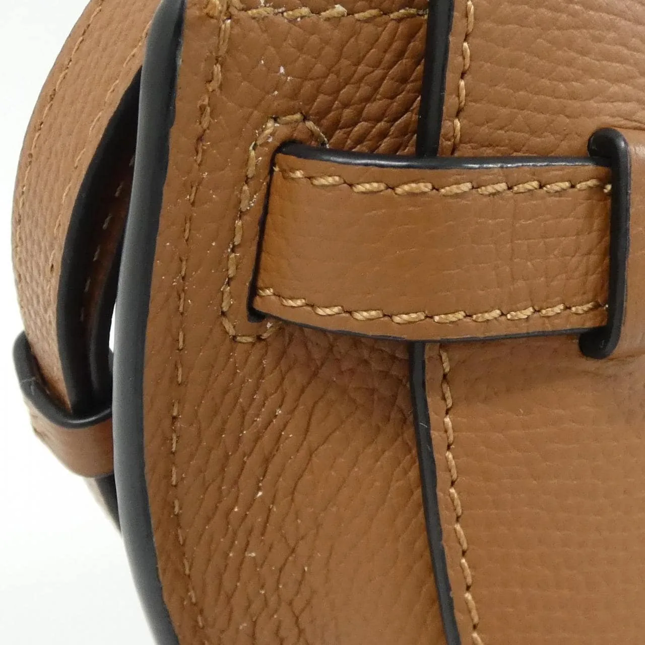 LOEWE Gate A650N46X02 Shoulder 黑色 中古品A - 縮圖 5