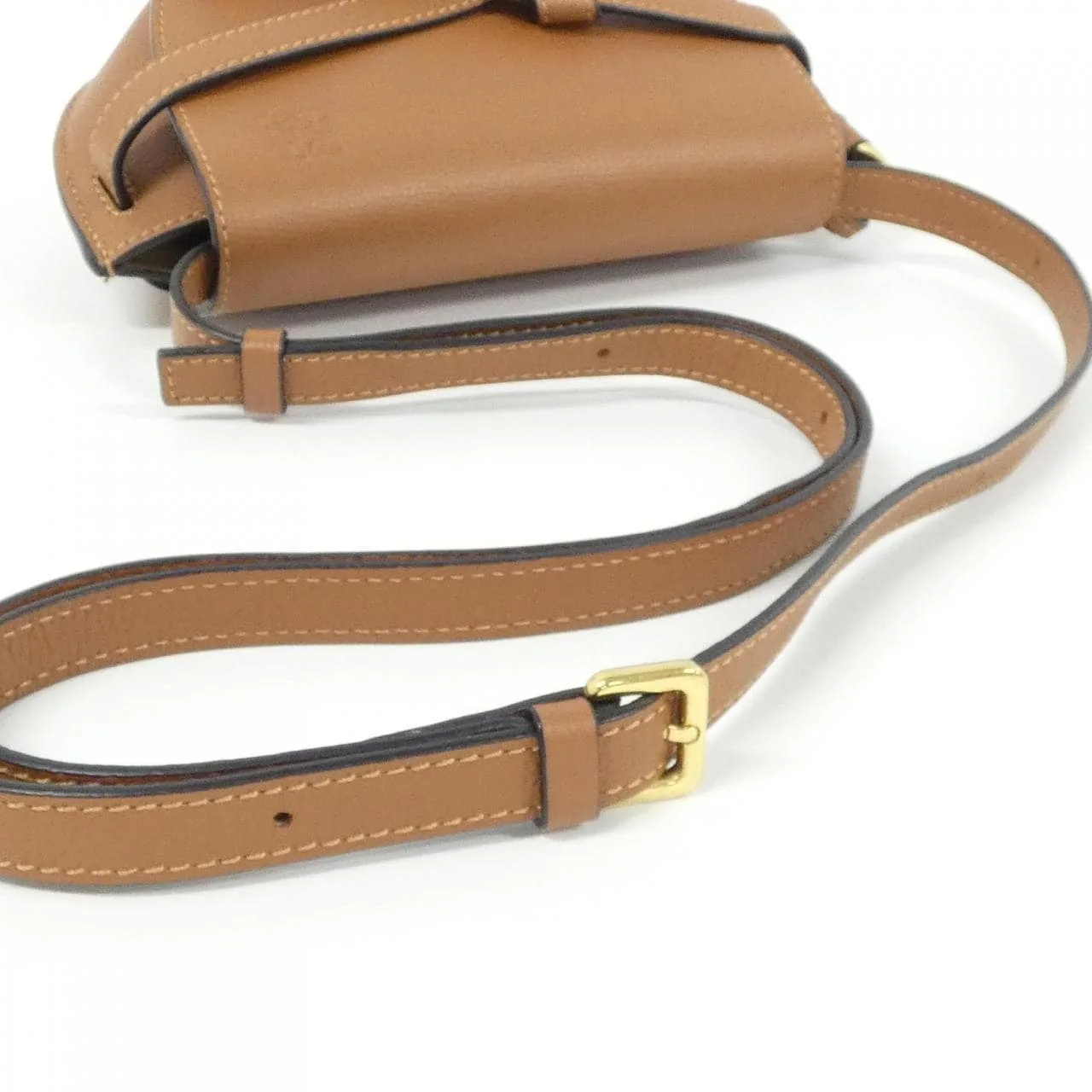 LOEWE Gate A650N46X02 Shoulder 黑色 中古品A - 縮圖 8