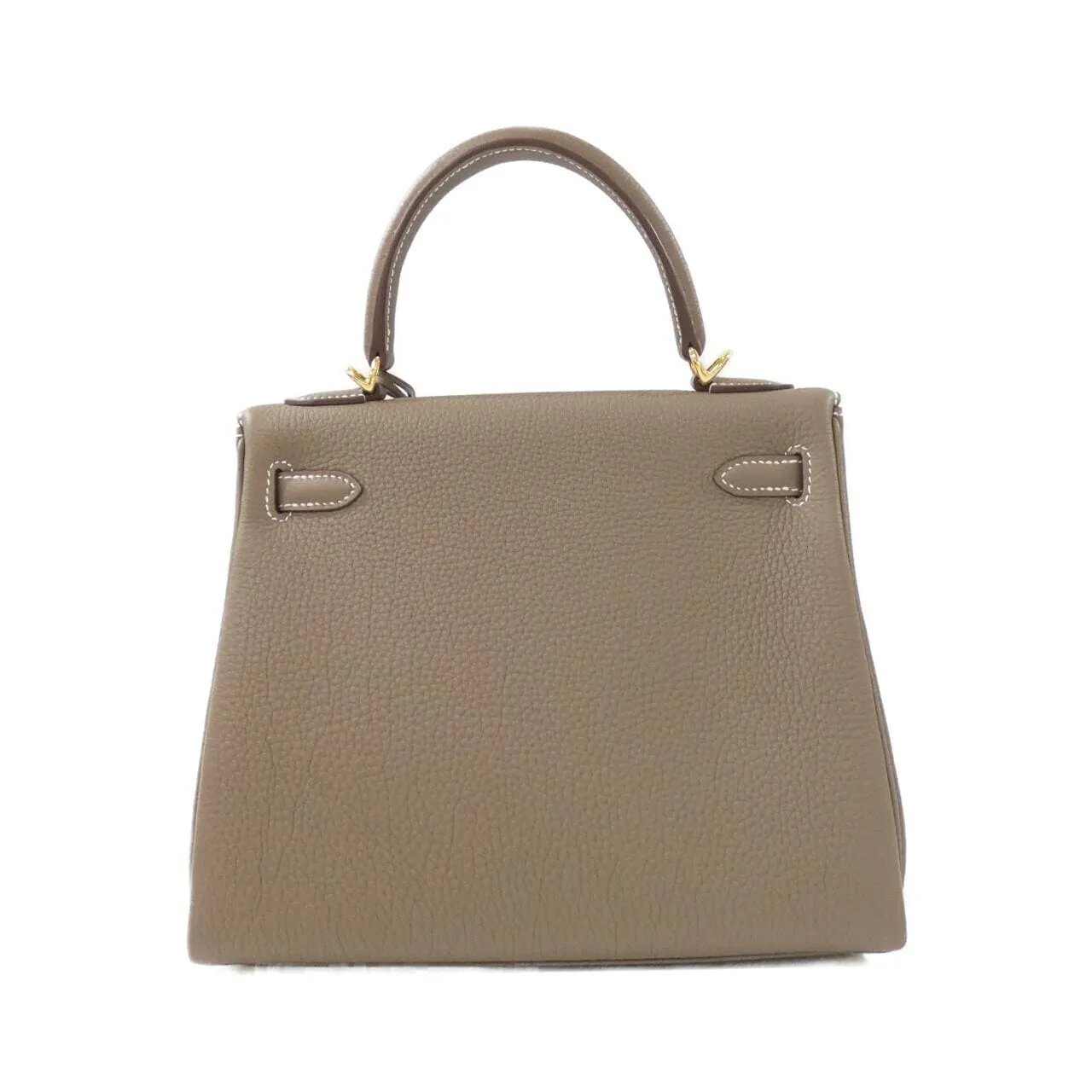 HERMES 044624CC Handbag Togo Etoupe Togo Leather - Thumbnail 2