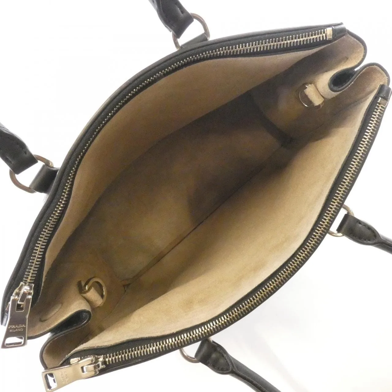 PRADA 1BA274 Handbag 黑色 中古品A - 縮圖 7