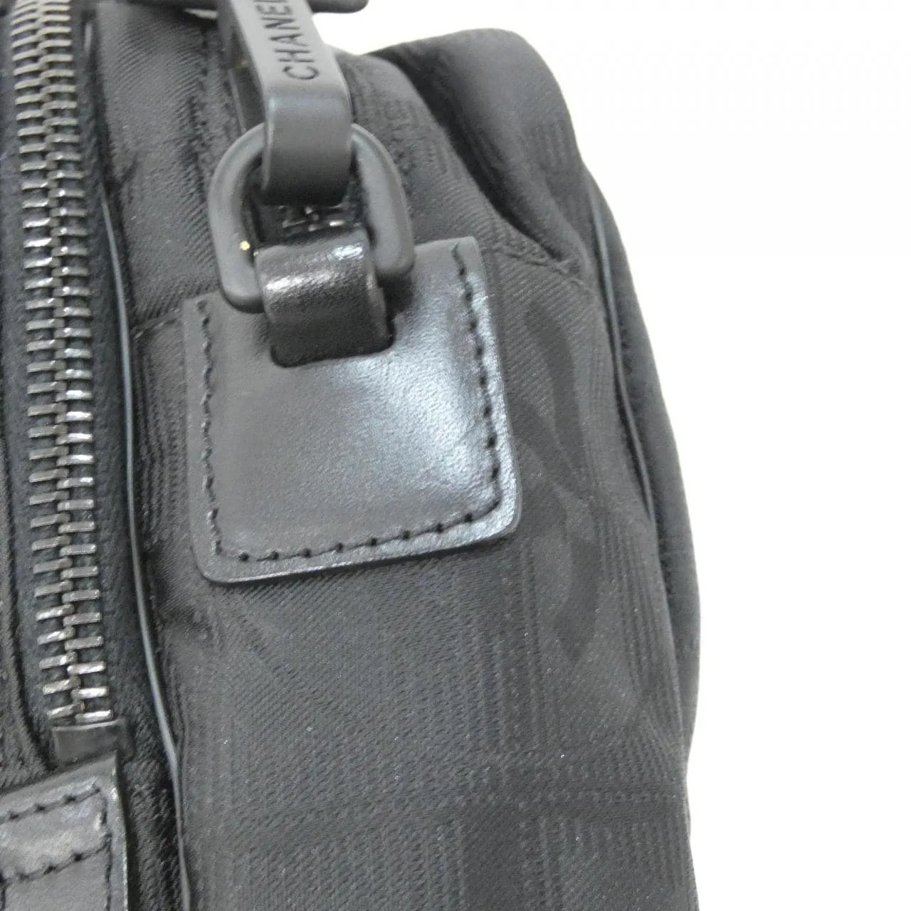 CHANEL 15970 Handbag Nylon Black Nylon Rank A - Thumbnail 6