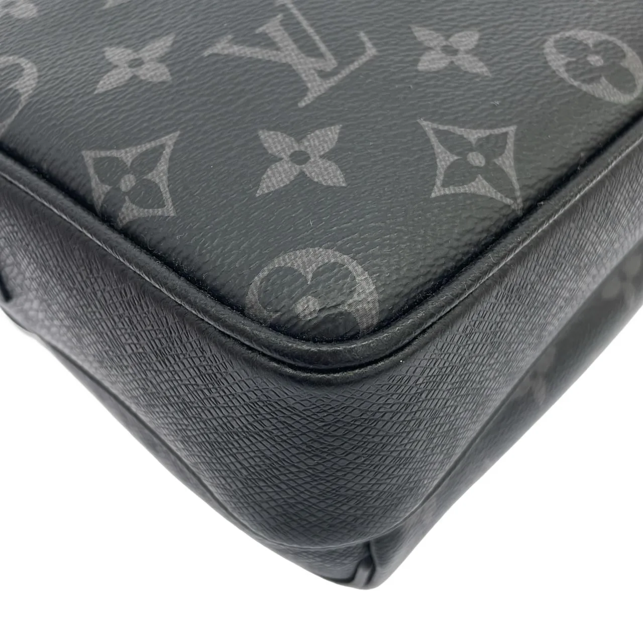 LOUIS VUITTON M30233 Shoulder Canvas 黑色 帆布 中古品A - 縮圖 3
