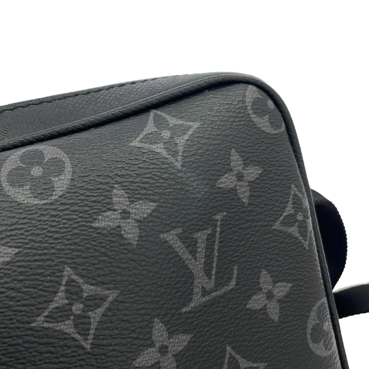 LOUIS VUITTON M30233 Shoulder Canvas 黑色 帆布 中古品A - 縮圖 4