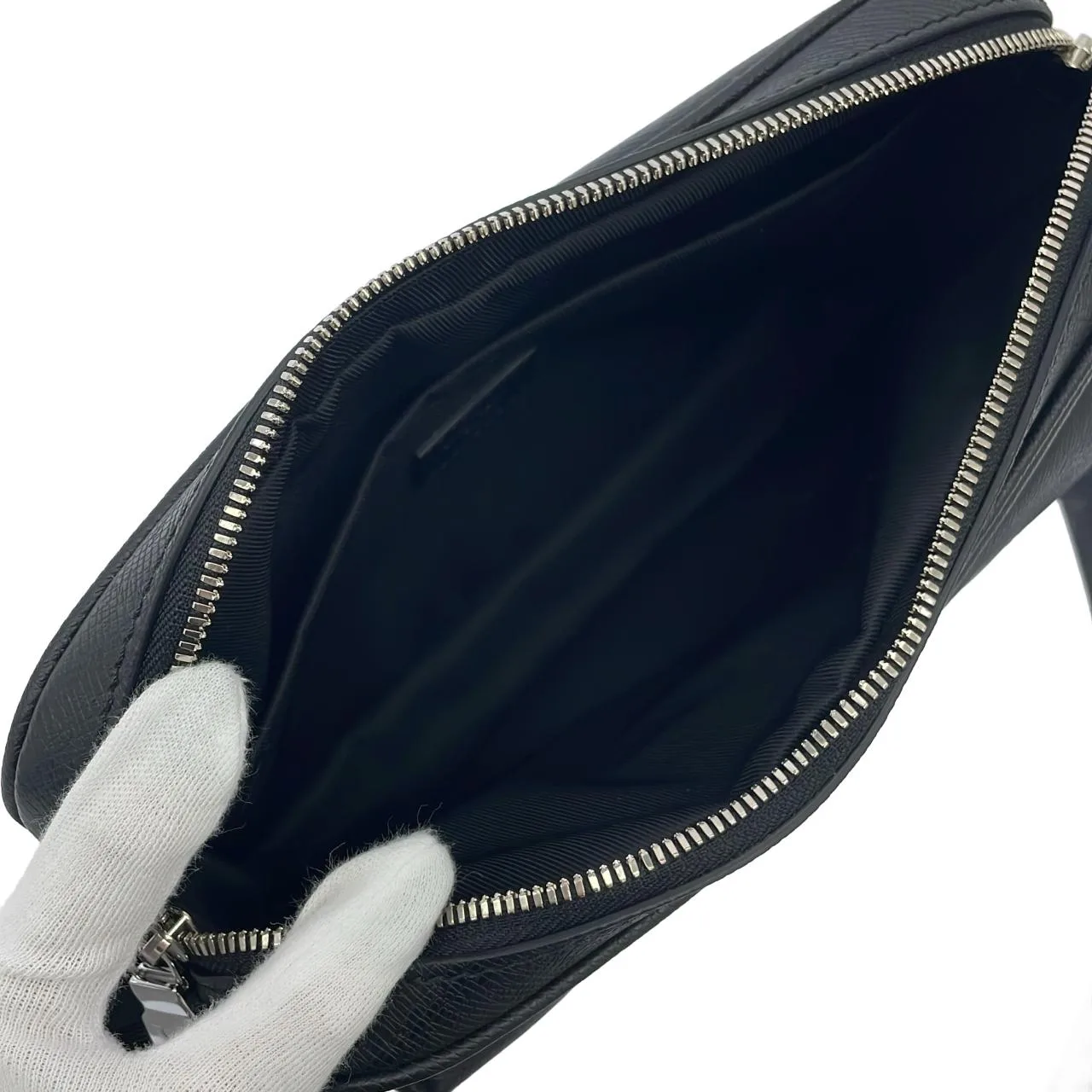 LOUIS VUITTON M30233 Shoulder Canvas 黑色 帆布 中古品A - 縮圖 8