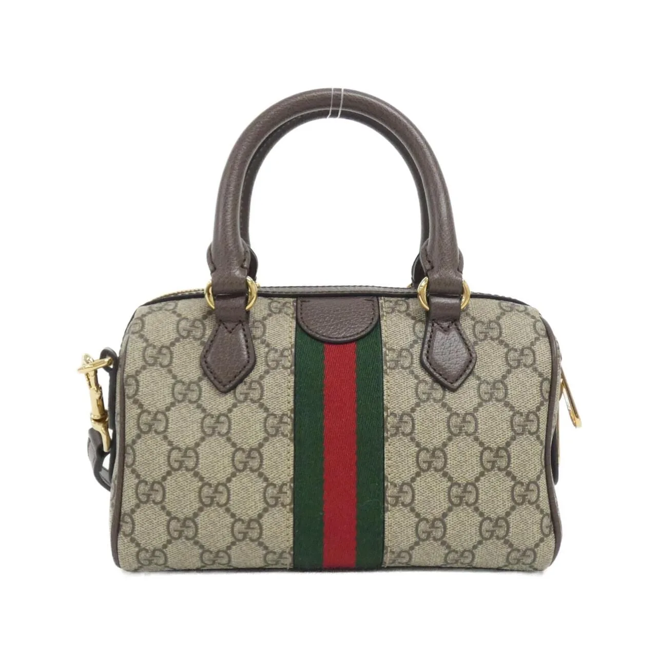 GUCCI 772053 96IWG Boston Canvas 黑色 帆布 中古品A - 縮圖 2