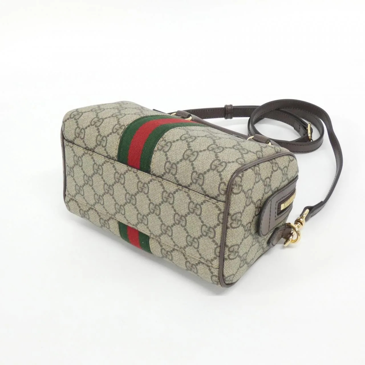 GUCCI 772053 96IWG Boston Canvas 黑色 帆布 中古品A - 縮圖 3