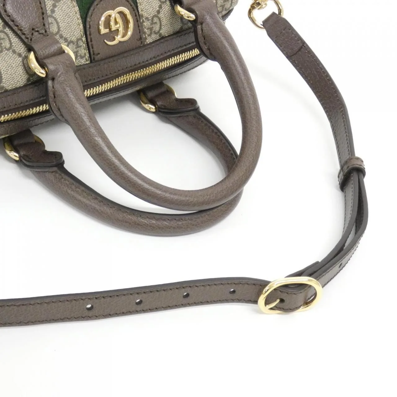 GUCCI 772053 96IWG Boston Canvas 黑色 帆布 中古品A - 縮圖 6