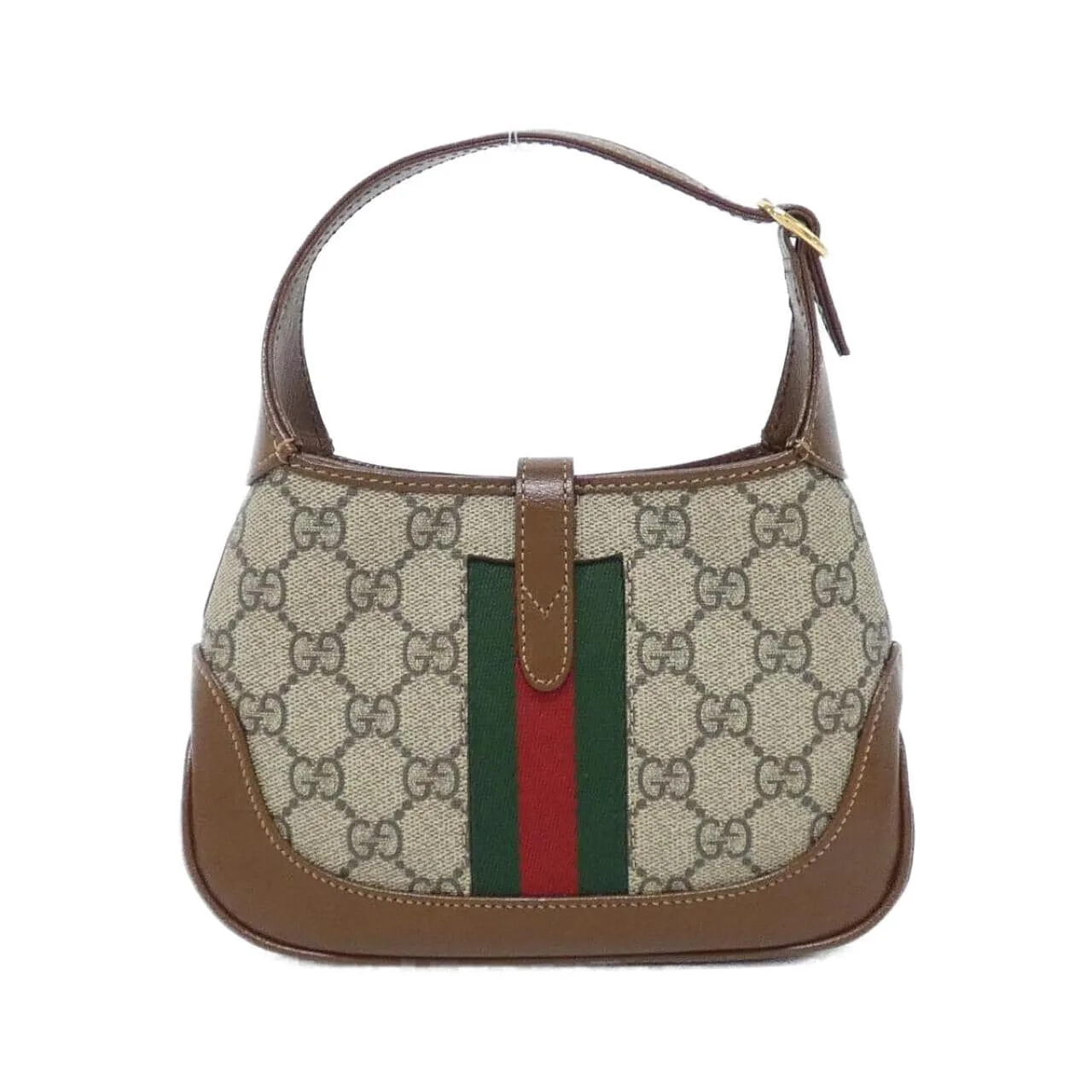 GUCCI Jackie 637092 HUHHG Handbag Canvas Black Canvas Rank A - Thumbnail 2