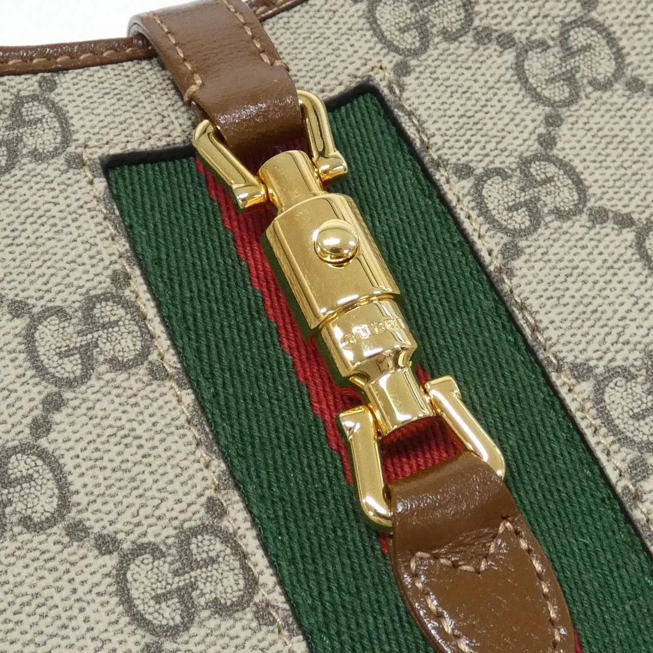 GUCCI Jackie 637092 HUHHG Handbag Canvas Black Canvas Rank A - Thumbnail 4