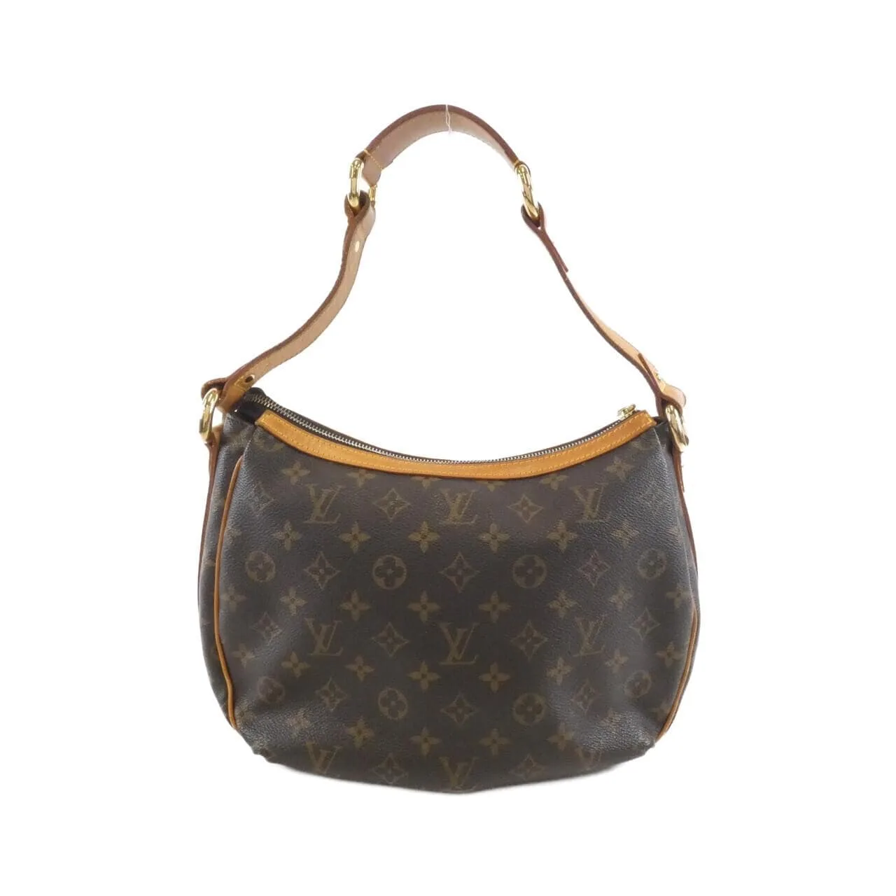 LOUIS VUITTON M40075 Shoulder Monogram 黑色 Monogram 中古品B - 縮圖 2