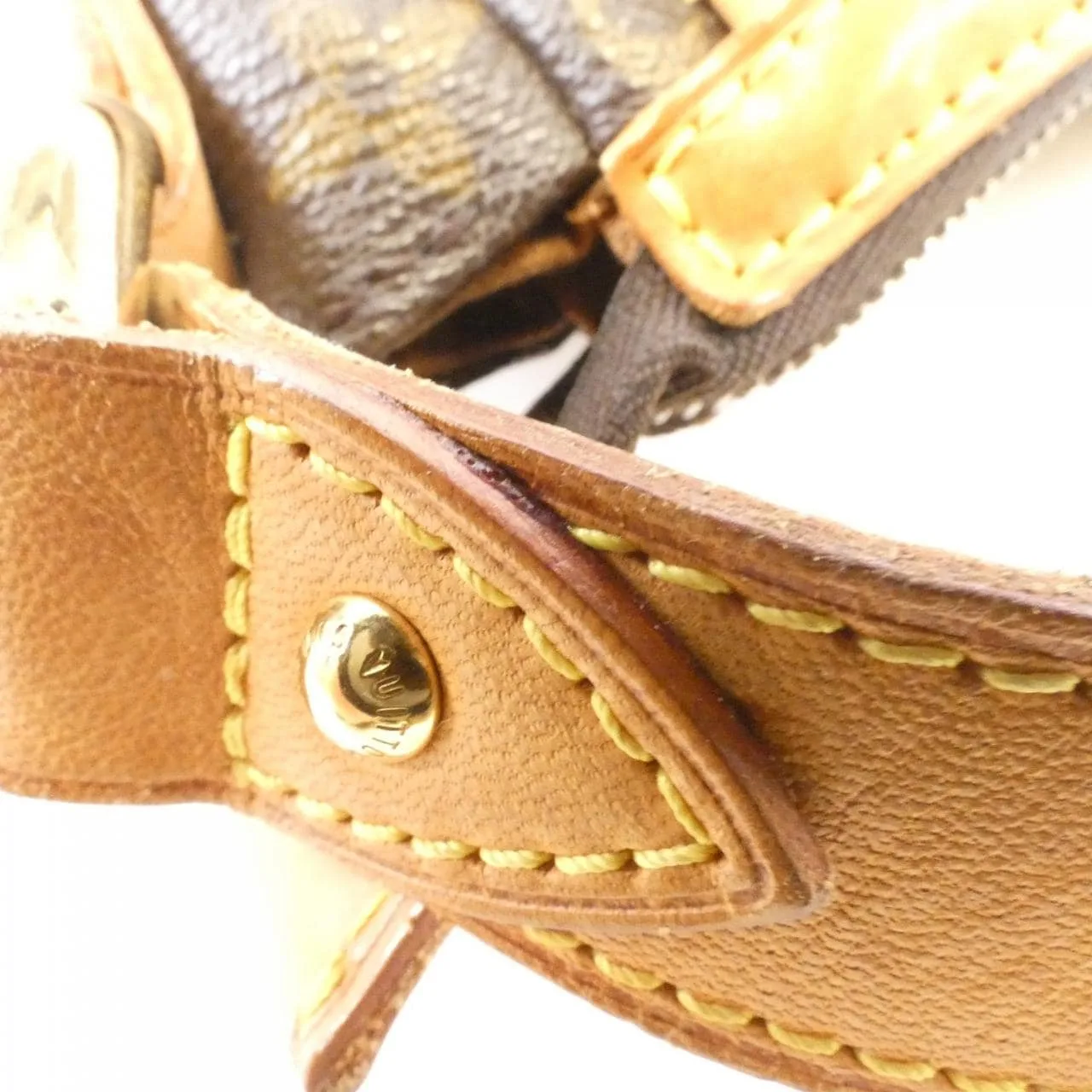 LOUIS VUITTON M40075 Shoulder Monogram 黑色 Monogram 中古品B - 縮圖 8