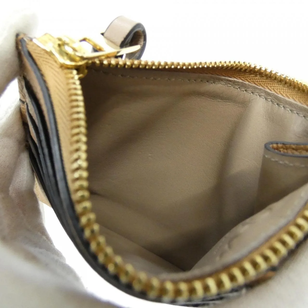 LOEWE C660O37X04 Coin Case Black Rank A - Thumbnail 8