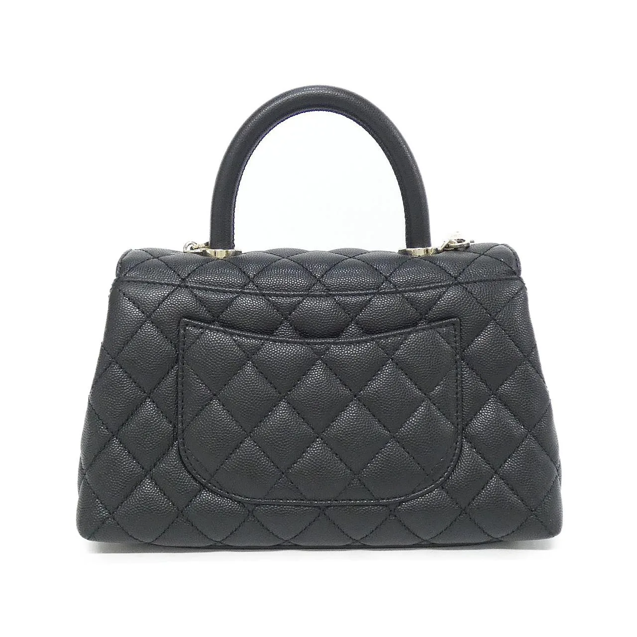 CHANEL Matelasse 92990 Handbag Grained Calfskin Black Grained Calfskin Unused - Thumbnail 2