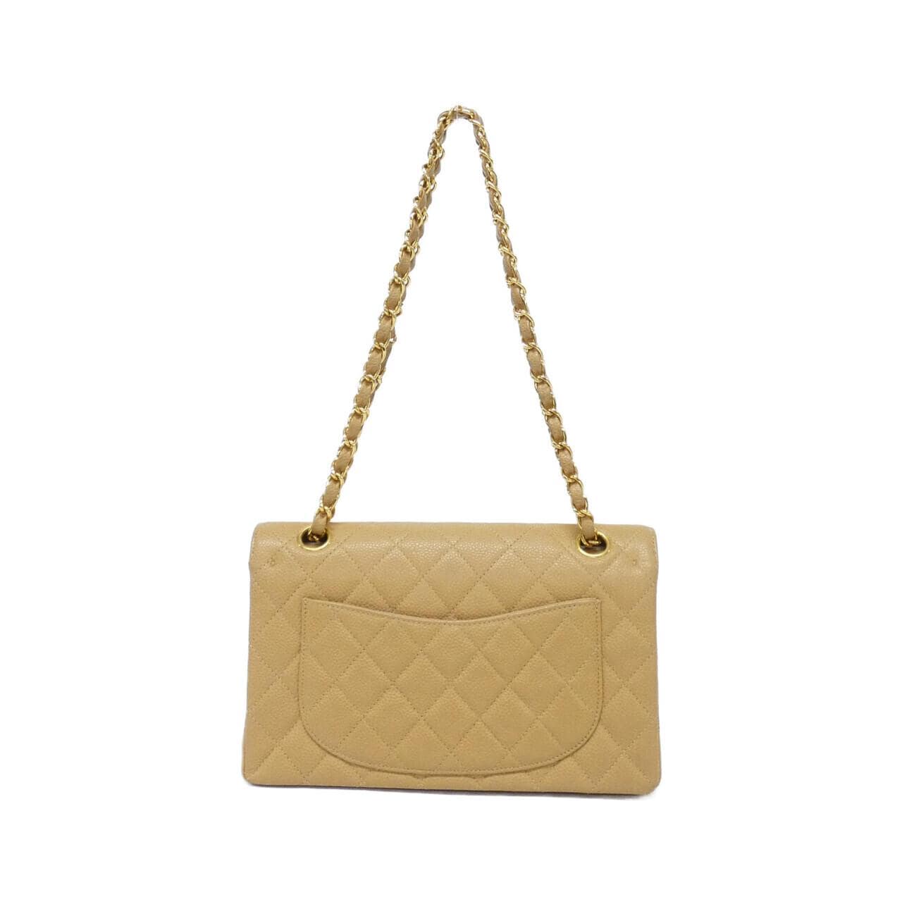 CHANEL Matelasse 1113 Shoulder Grained Calfskin Beige Grained Calfskin - Thumbnail 2