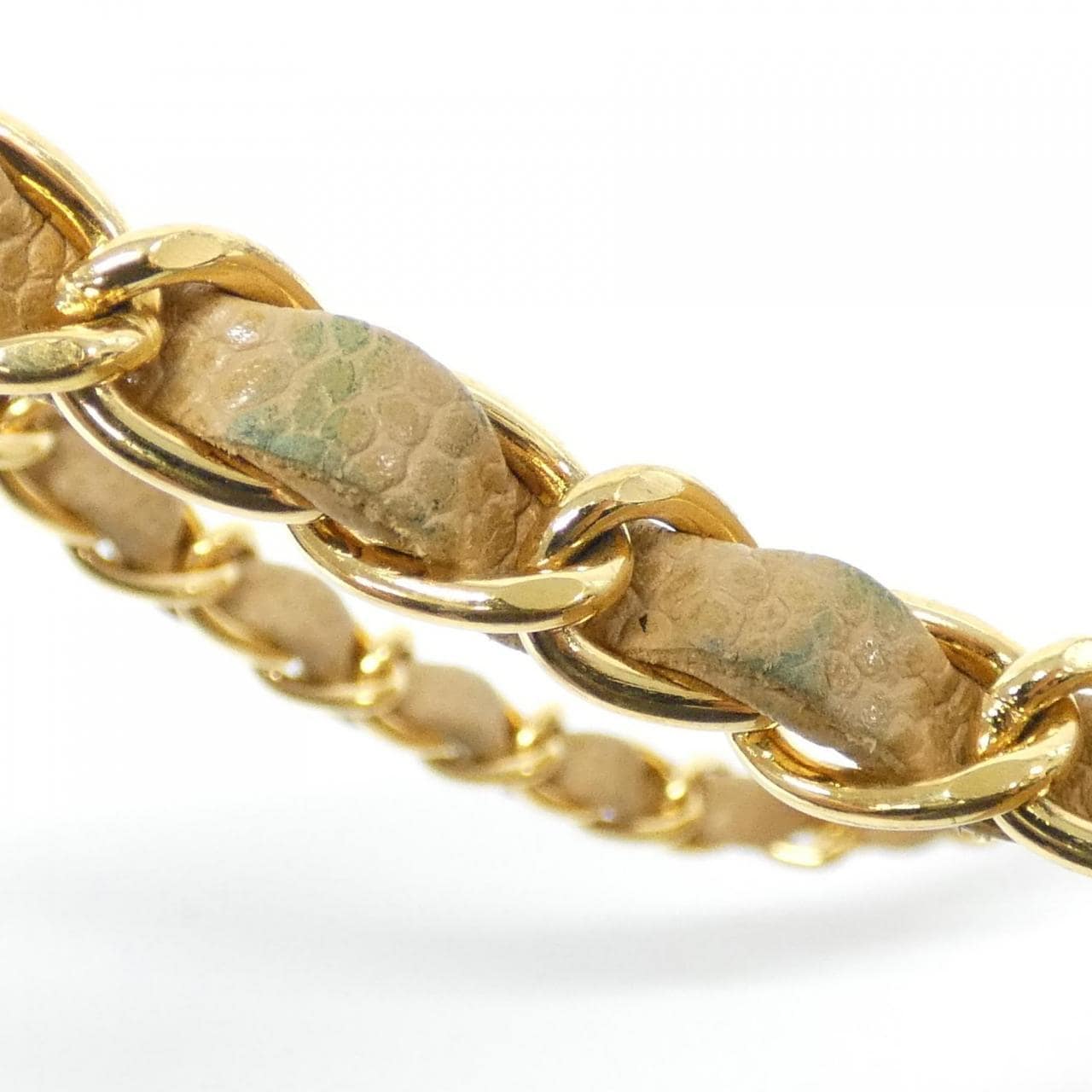 CHANEL Matelasse 1113 Shoulder Grained Calfskin Beige Grained Calfskin - Thumbnail 8