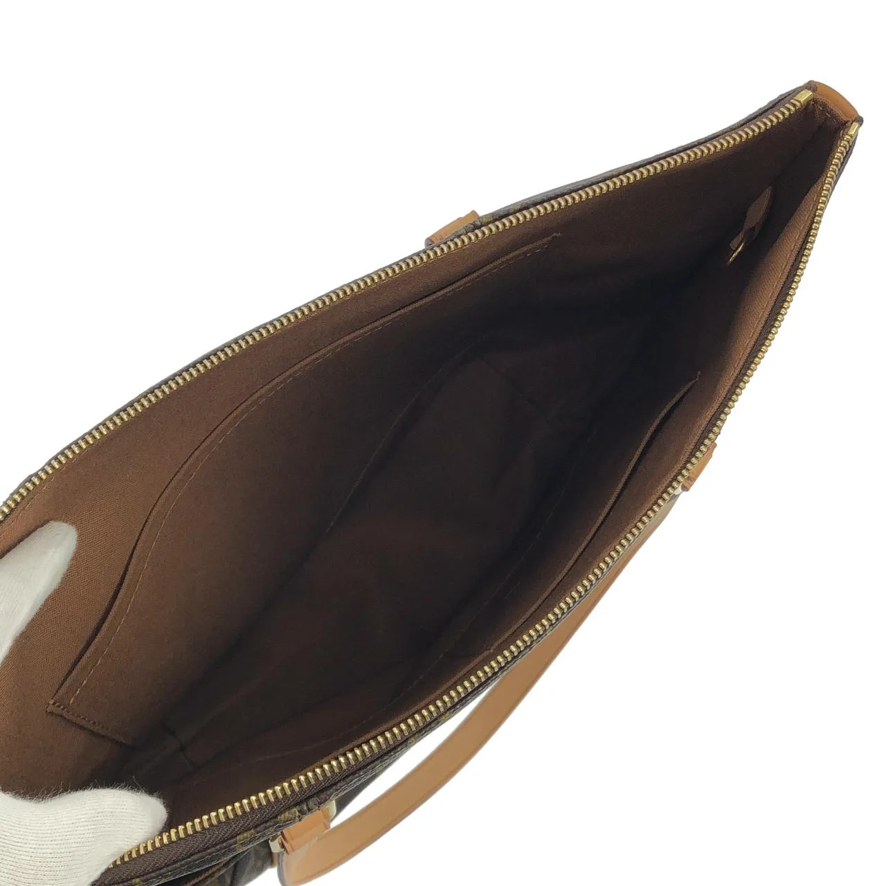 LOUIS VUITTON Totally M41015 Handbag Monogram 黑色 Monogram 中古品A - 縮圖 5