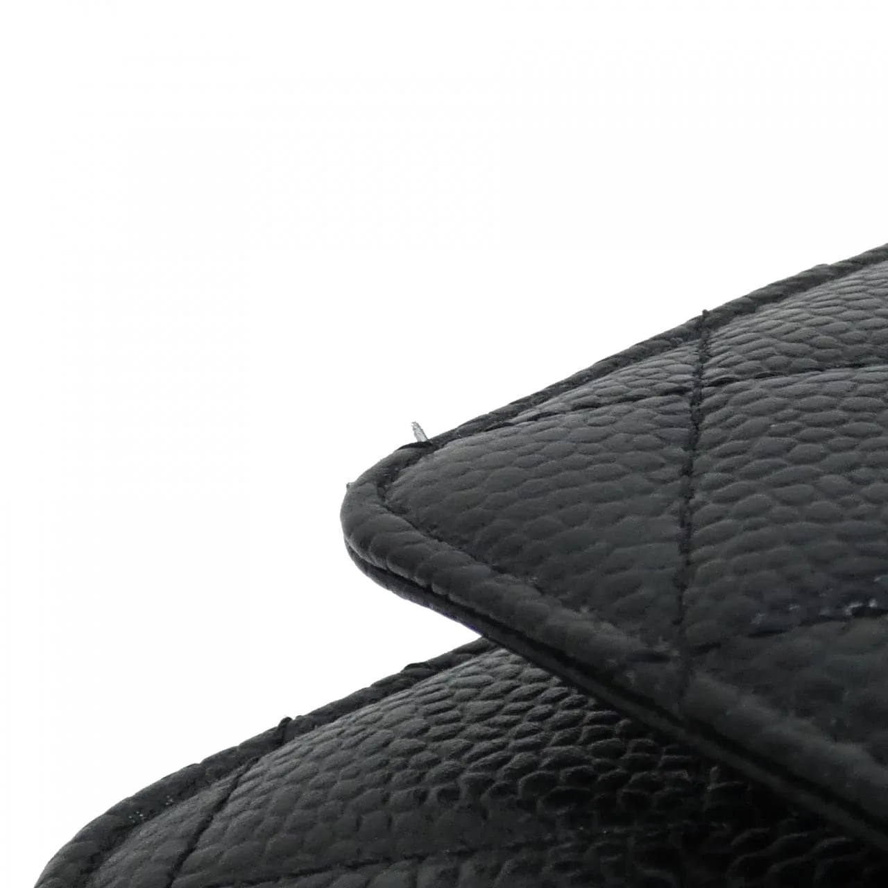 CHANEL Timeless Classic 33814 Wallet Grained Calfskin Black Grained Calfskin Rank A - Thumbnail 7