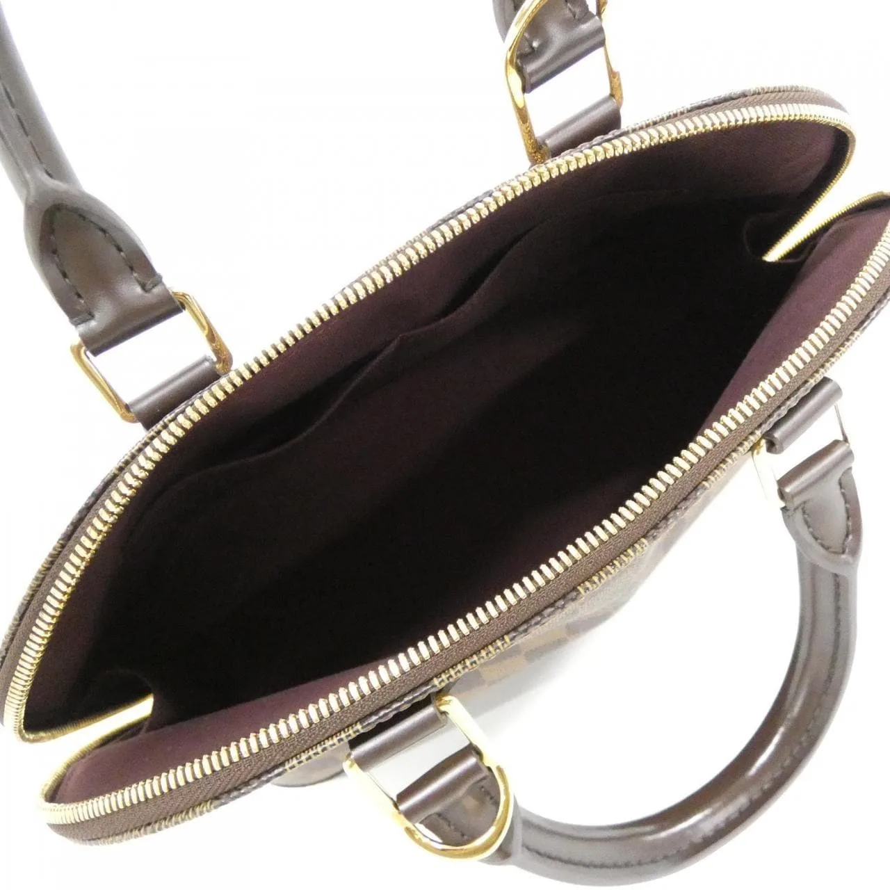 LOUIS VUITTON Alma N53151 Handbag Damier Black Damier - Thumbnail 8