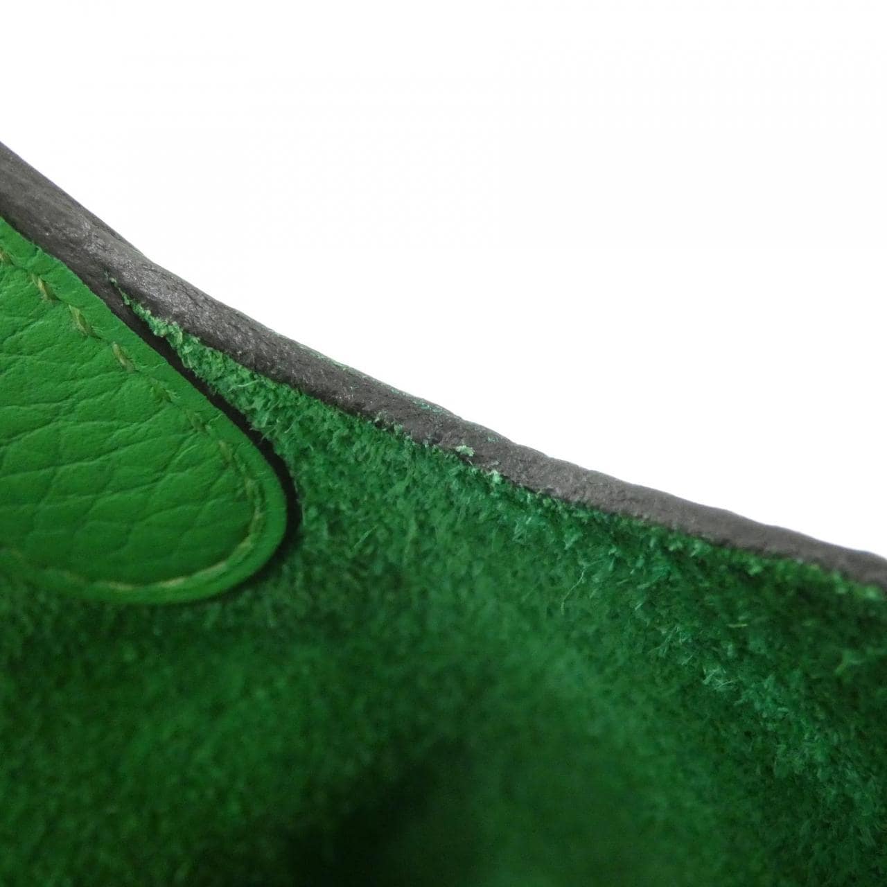 HERMES 056289CK Handbag Clemence Black Clemence Leather - Thumbnail 5