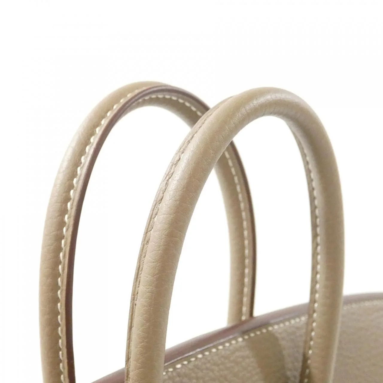 HERMES 041344CK Handbag Togo Etoupe Togo Leather - Thumbnail 7