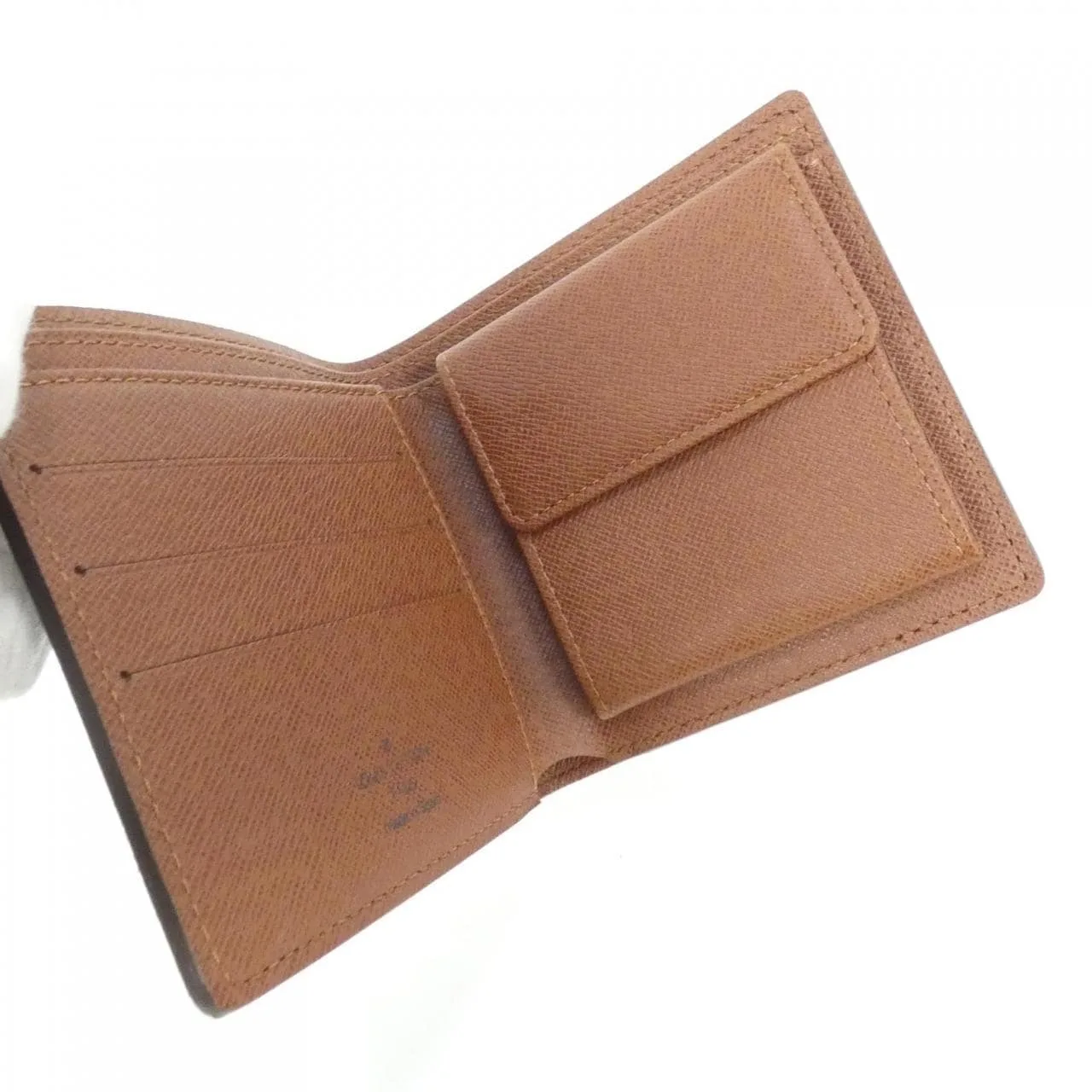 LOUIS VUITTON M61665 Wallet Monogram 黑色 Monogram 中古品A - 縮圖 2